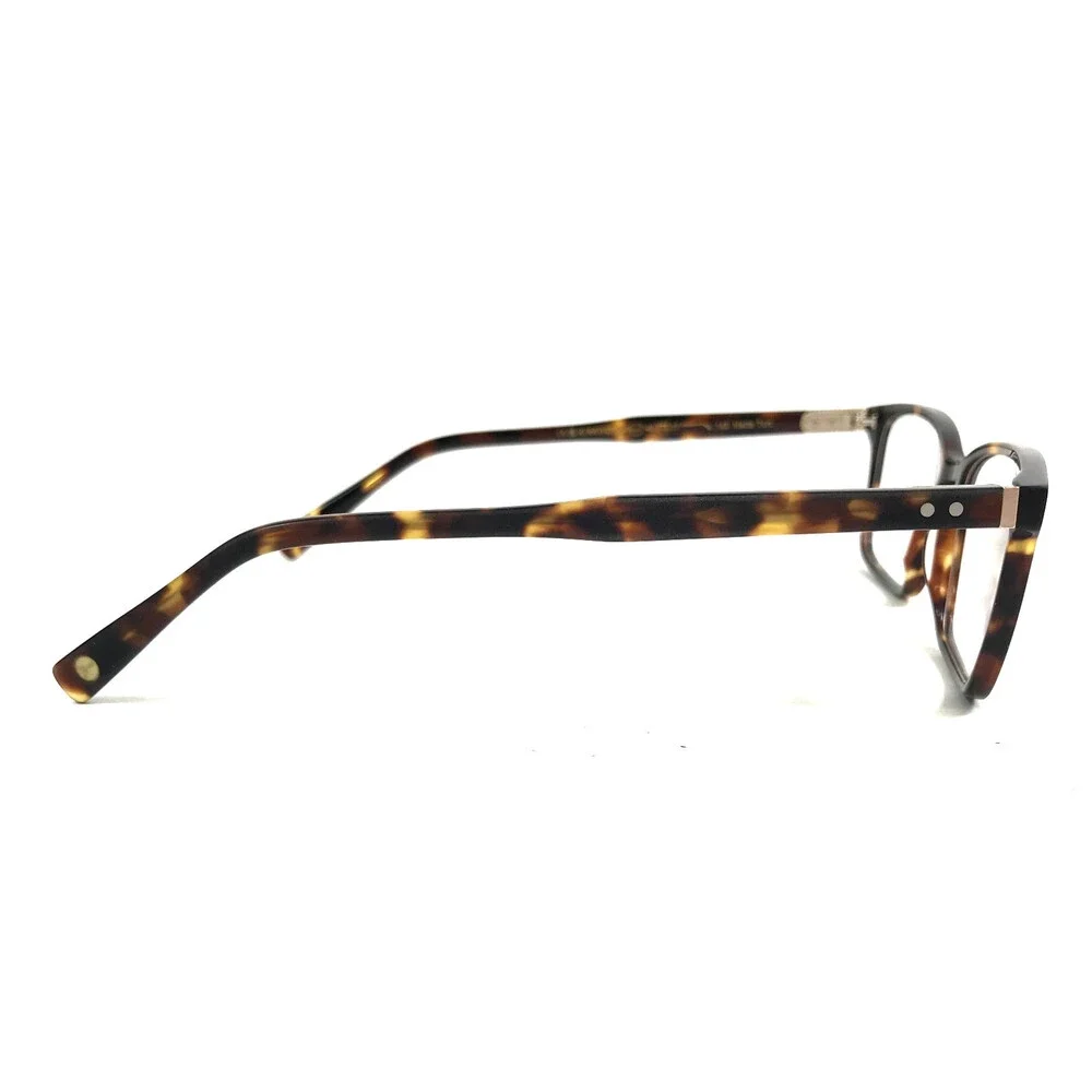 Erkers Eyeglasses Frames KIRKWOOD Matte Tortoise Rectangle Full Rim 49-17-142